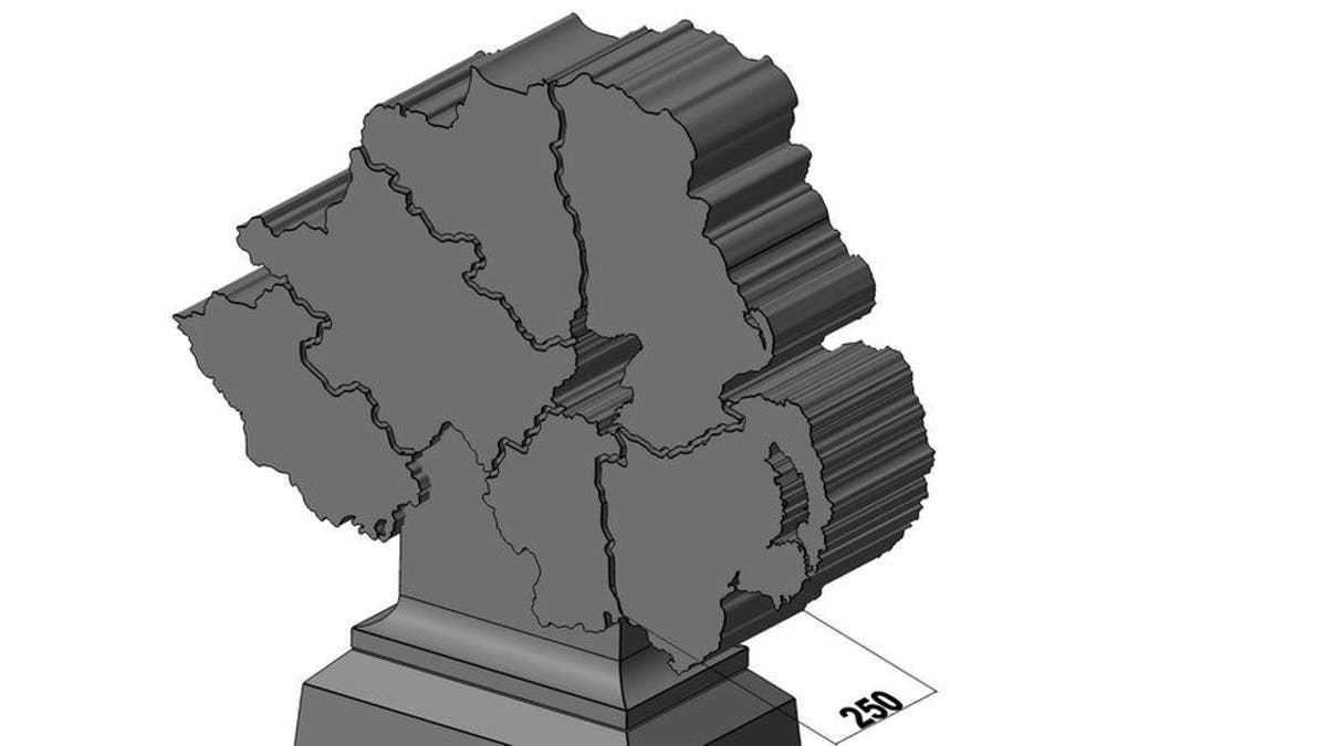 Row erupts over proposal to build Northern Ireland-shaped stone monument to mark centenary