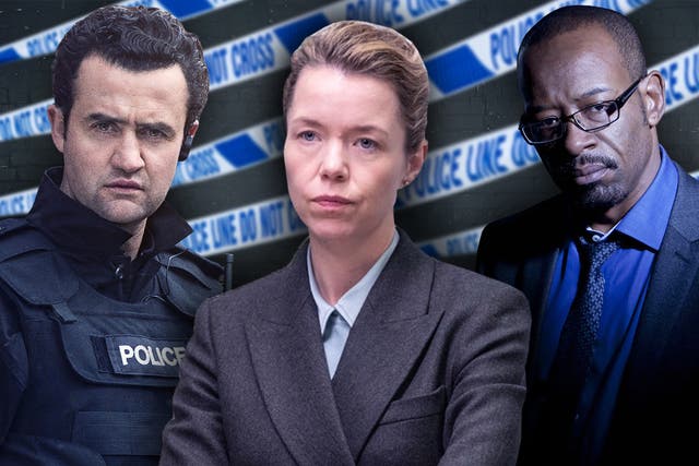 <p>Danny Mays, Anna Maxwell Martin and Lenny James have all guest-starred in Line of Duty</p>