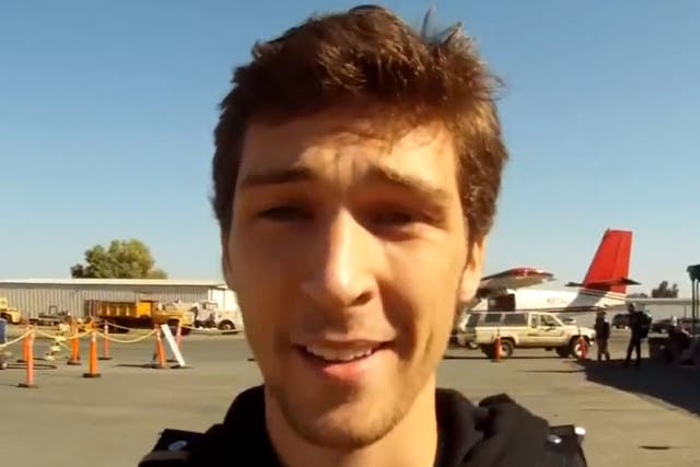 <p>Tyler Turner died when his parachute did not open up in a 2016 jump at Lodi Parachute Center in California</p>