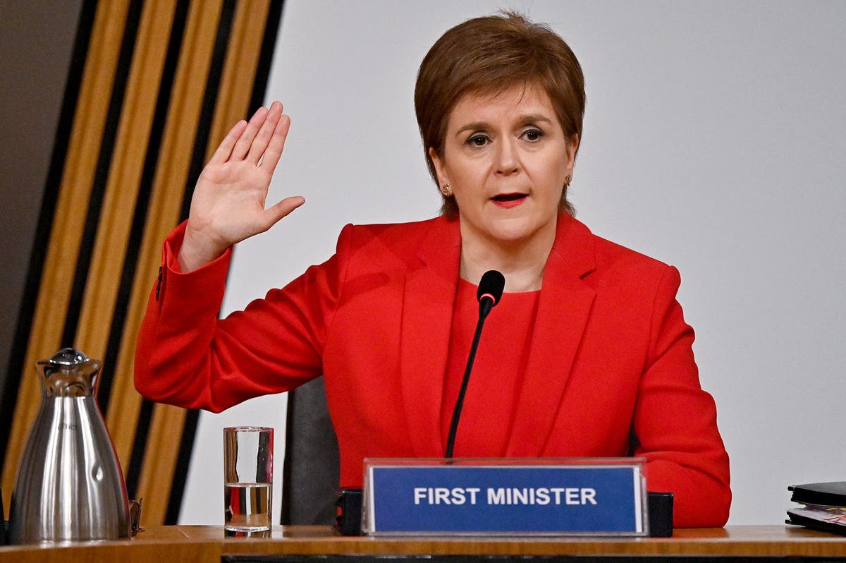 Sturgeon ‘misled Scottish parliament’ in Salmond investigation