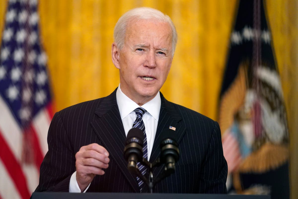 Biden says US to hit 100 million virus goal on Friday