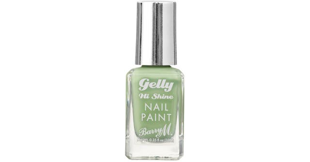 Barry M Gelly Hi Shine Nail Paint in Pistachio, £3.99