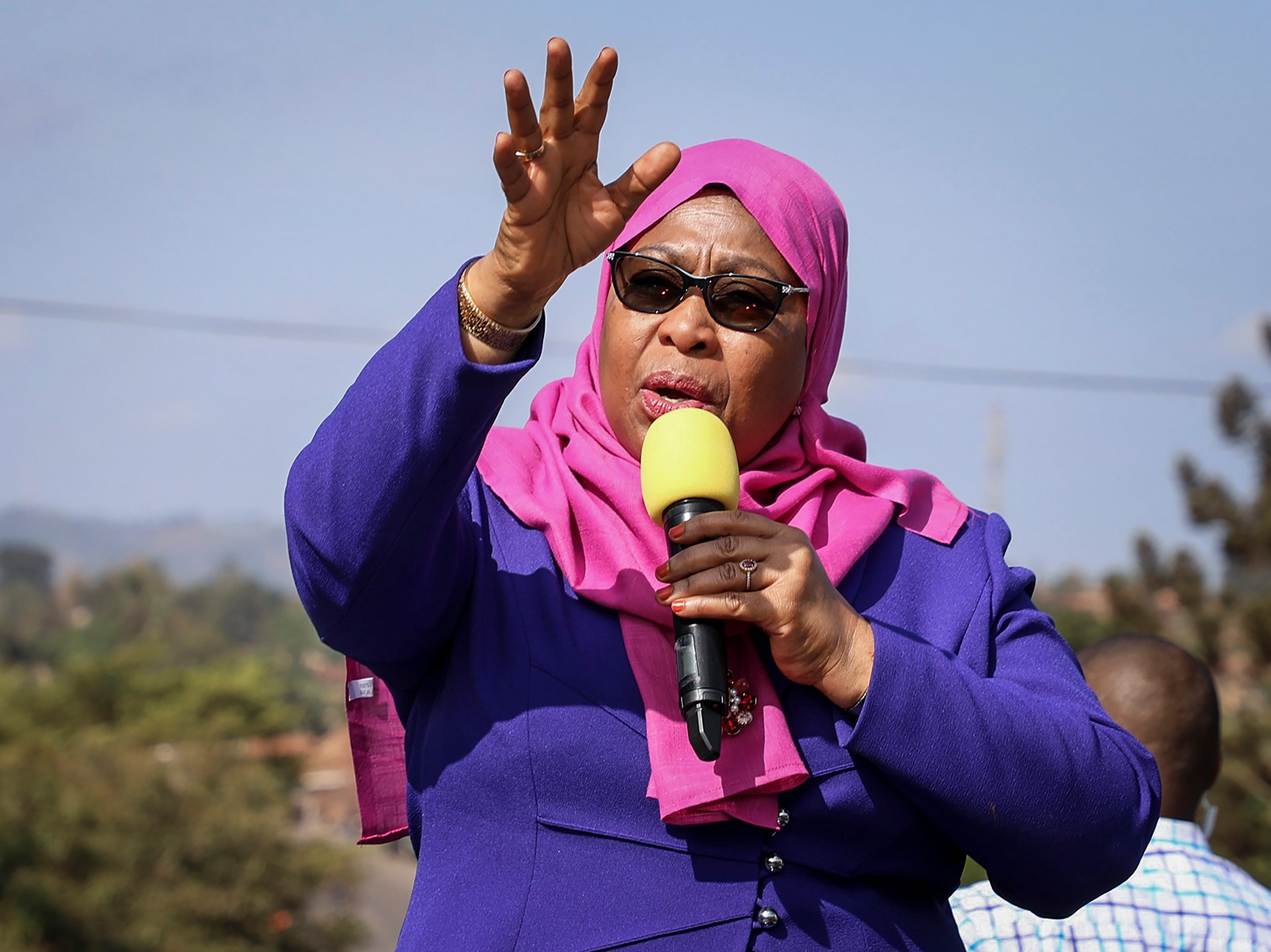 Hassan is currently the only female political leader in Africa