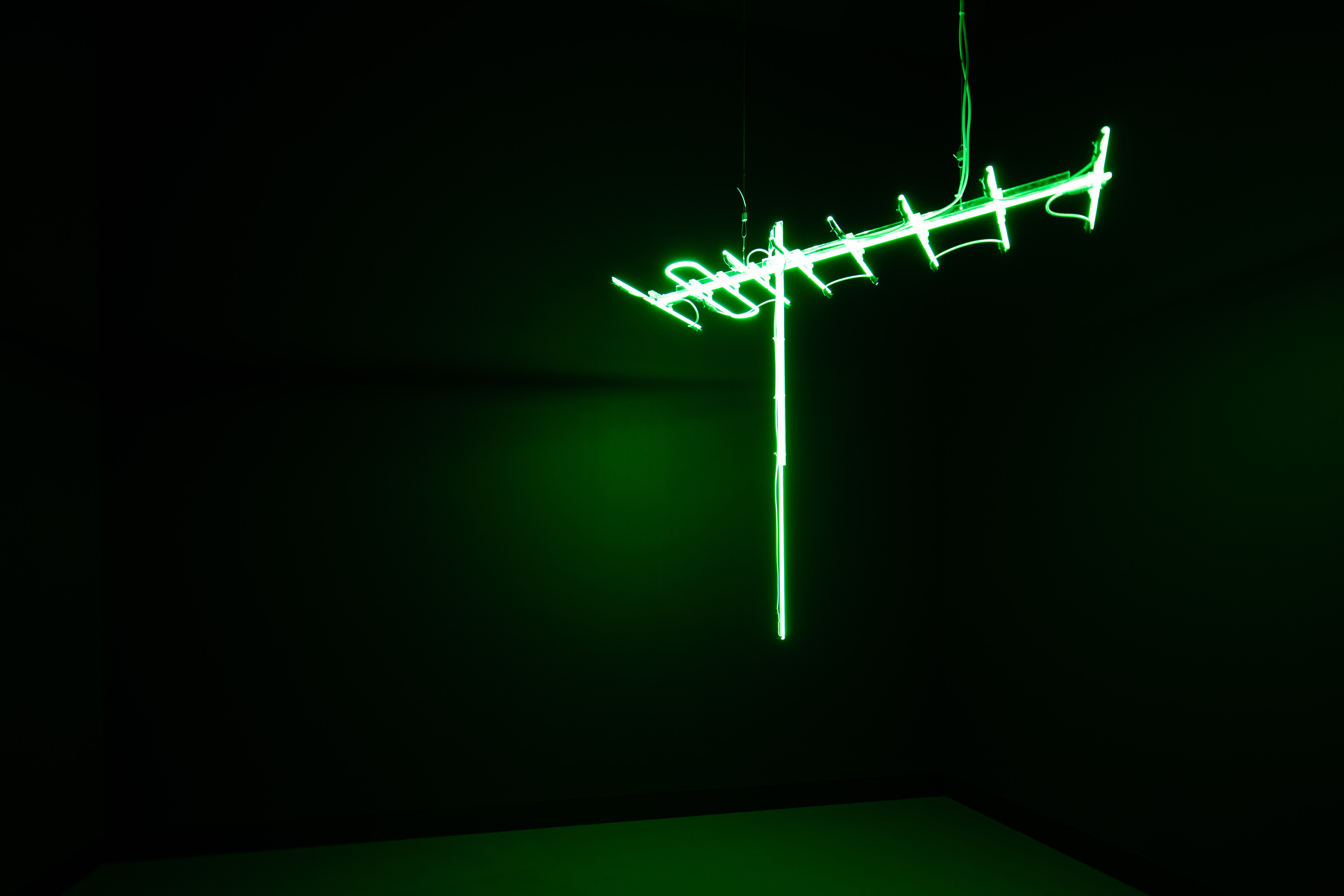 Saudi artist Ahmed Mater’s ‘Antenna (Green), 2010