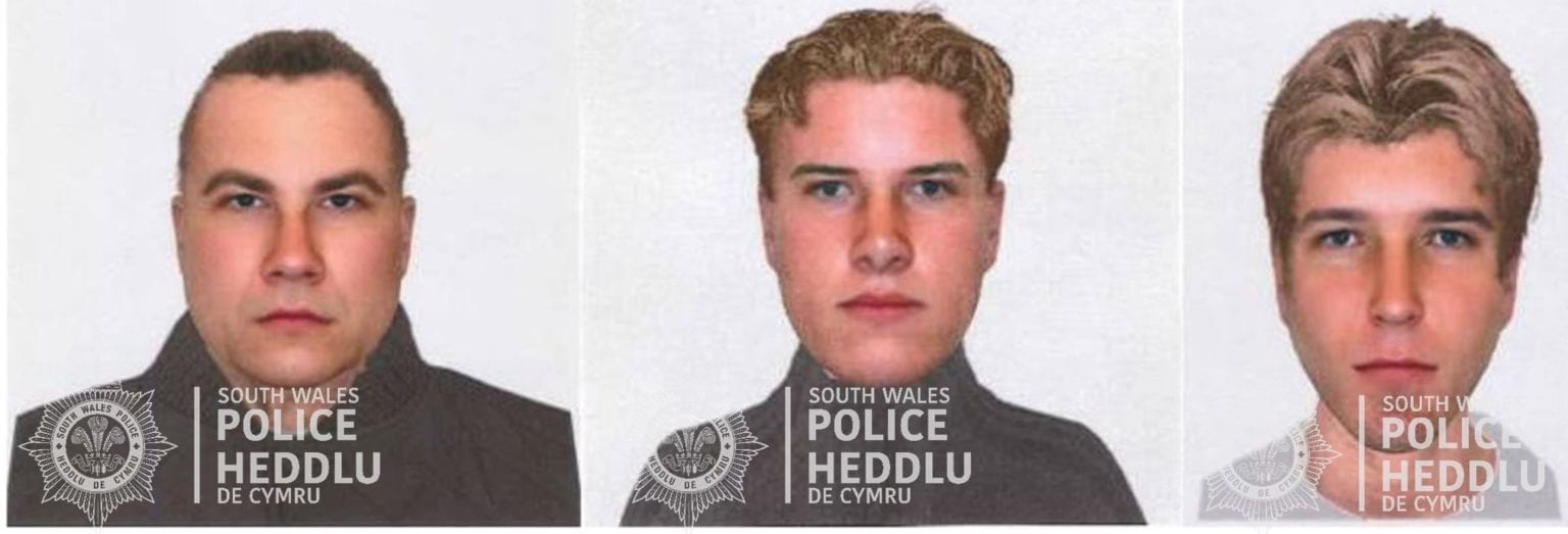 The three suspects in the attempted robbery