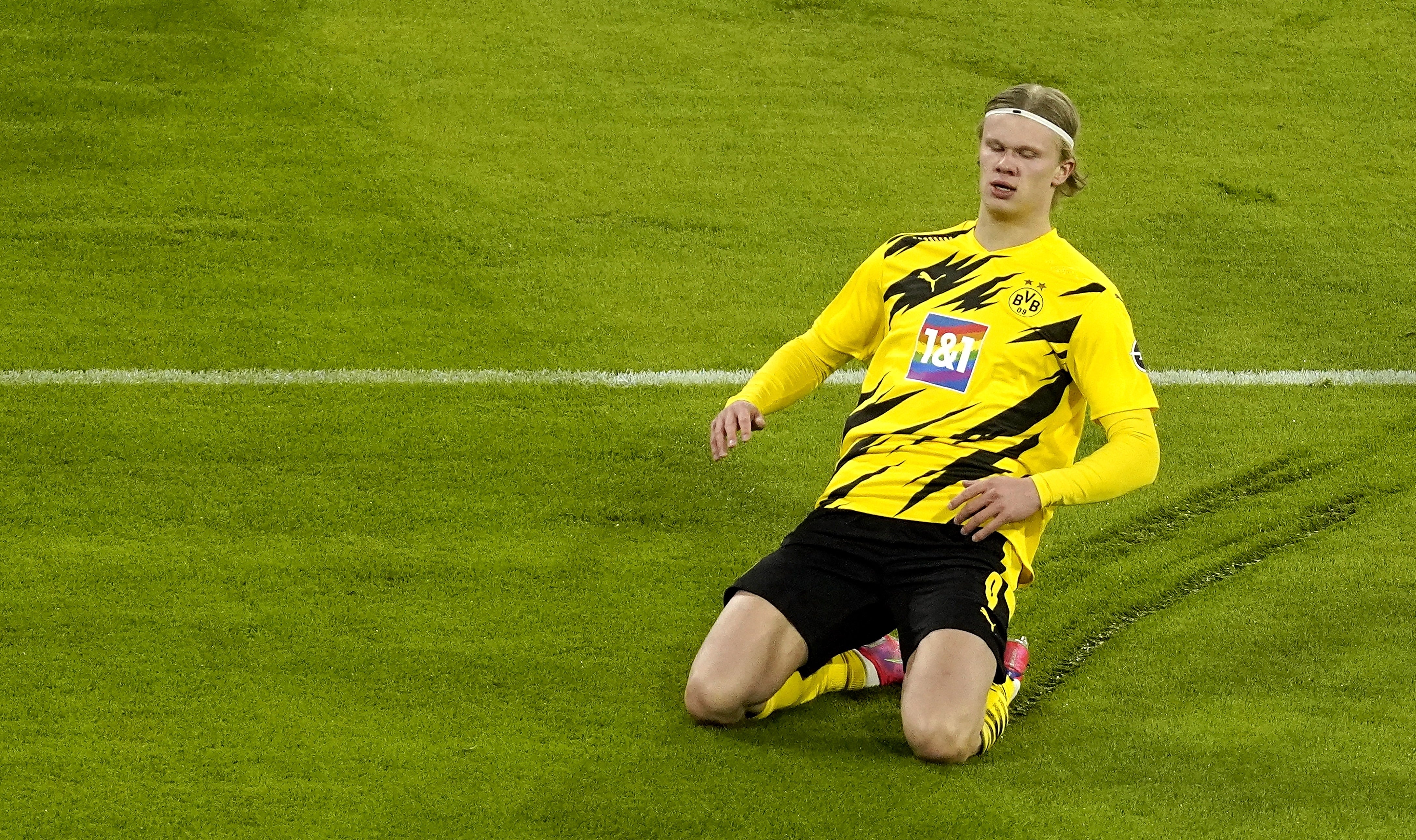 Erling Haaland will face Manchester City in the Champions League