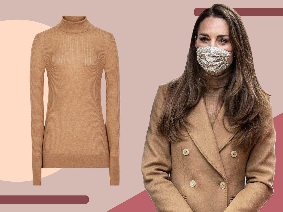 Kate Middleton Wears a Cozy Reiss Turtleneck Sweater - Get Her Look