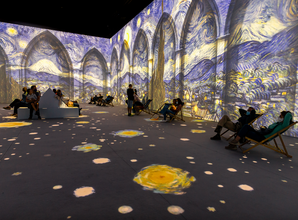 The immersive Van Gogh exhibition