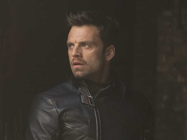 <p>Sebastian Stan as Bucky Barnes in The Falcon and the Winter Soldier</p>