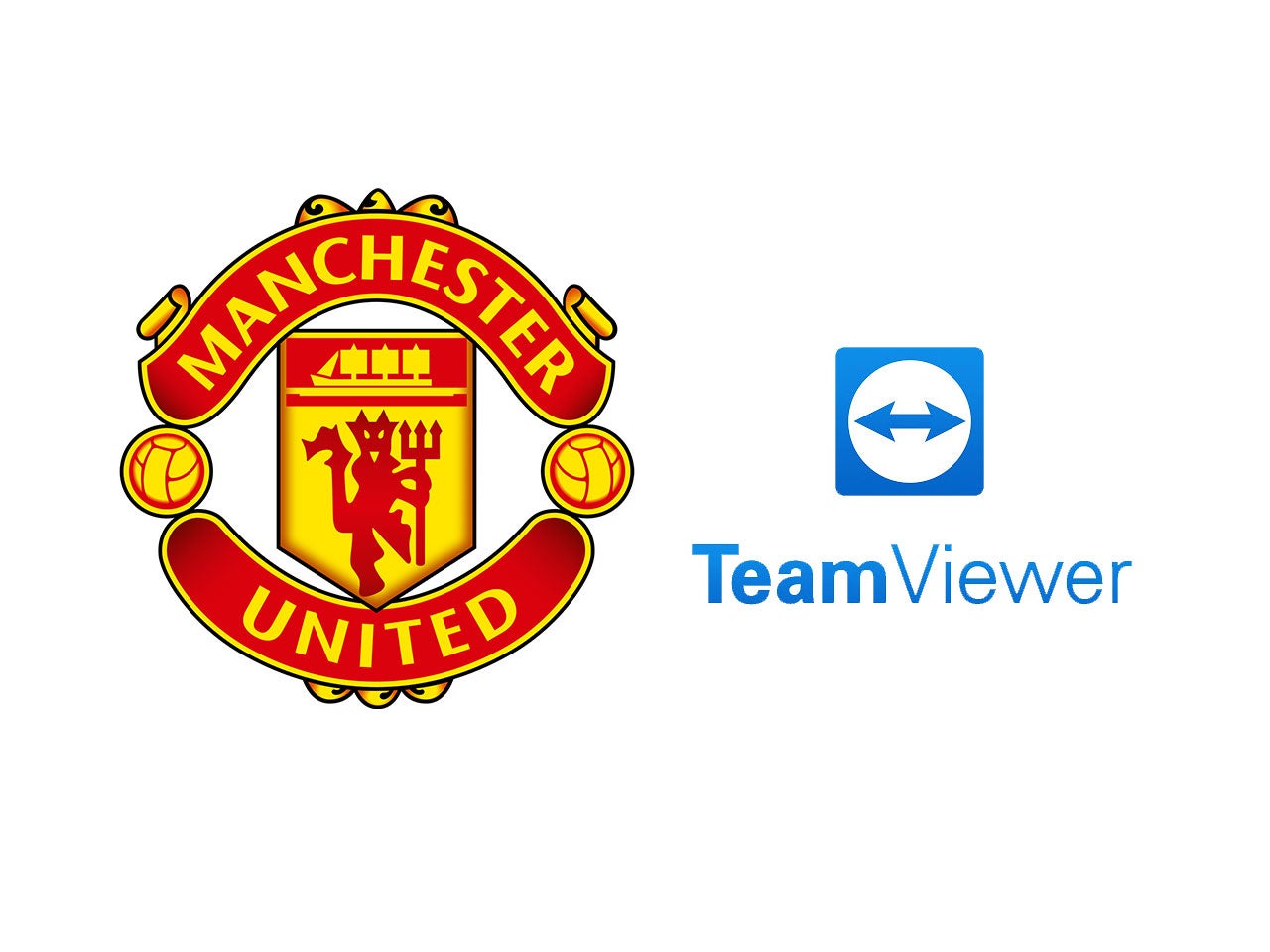 manchester united teamviewer logo