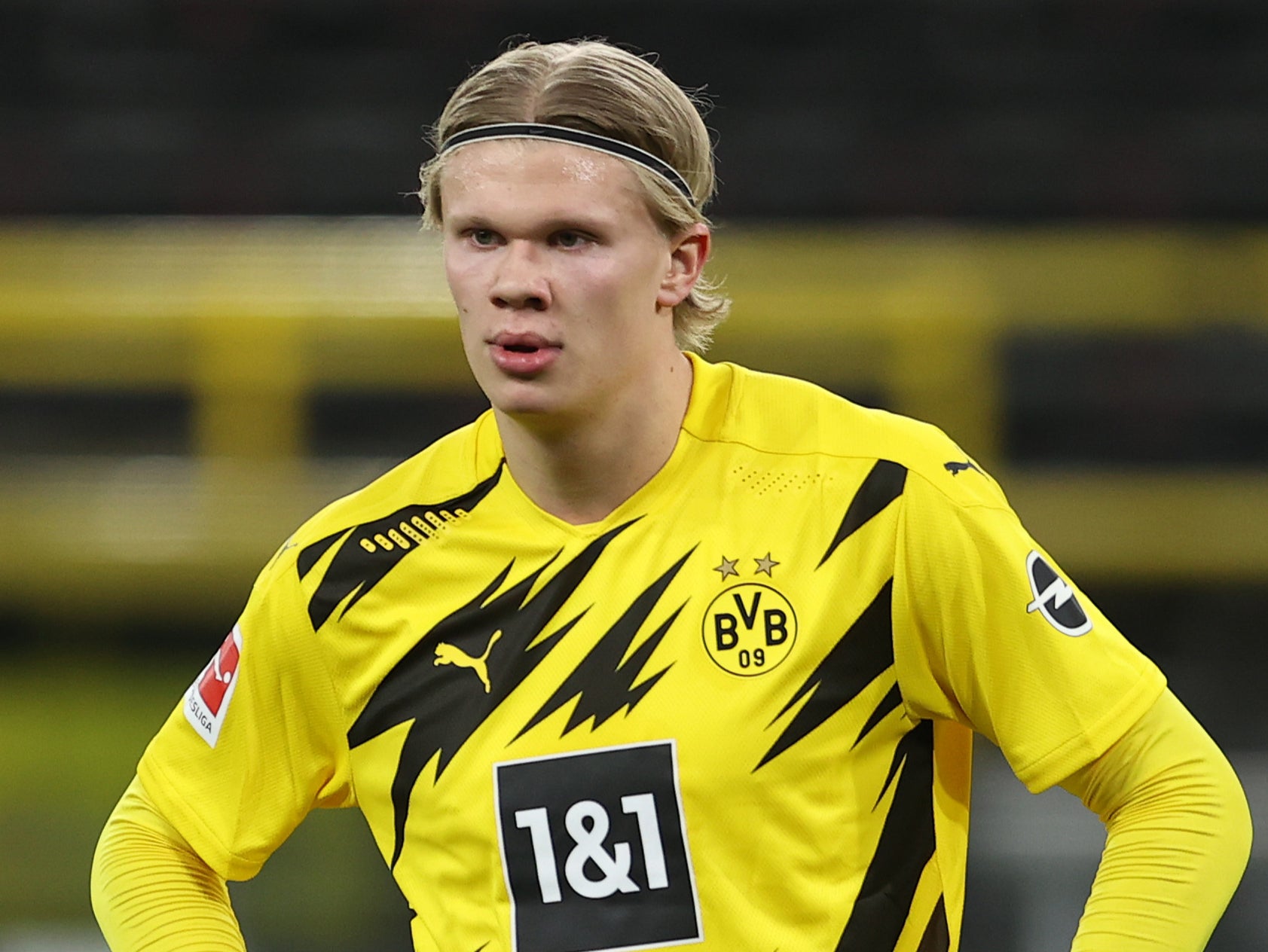 Dortmund striker Erling Haaland