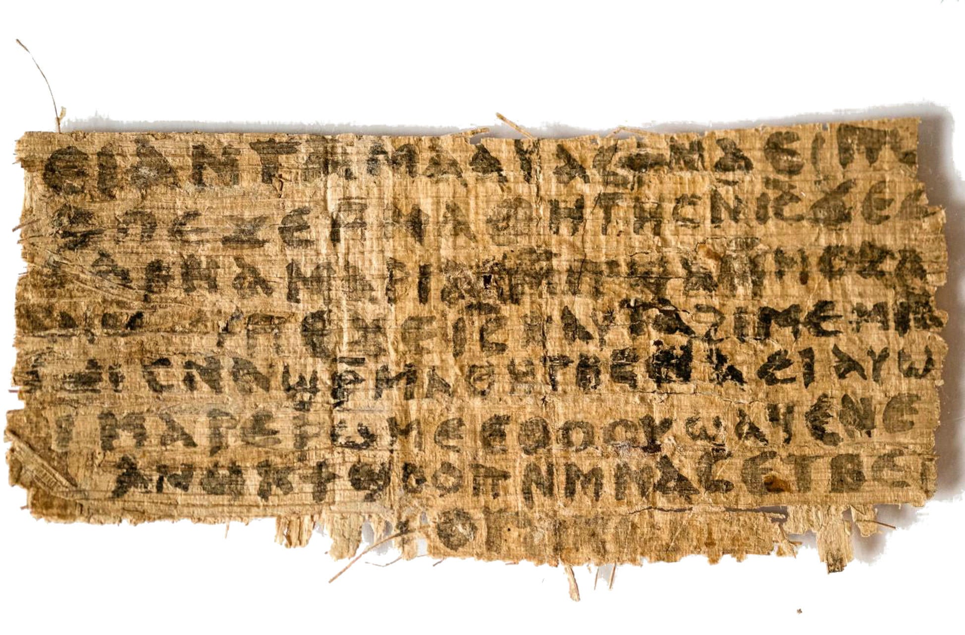 Gospel of Jesus’s Wife, written in Coptic and considered a forgery