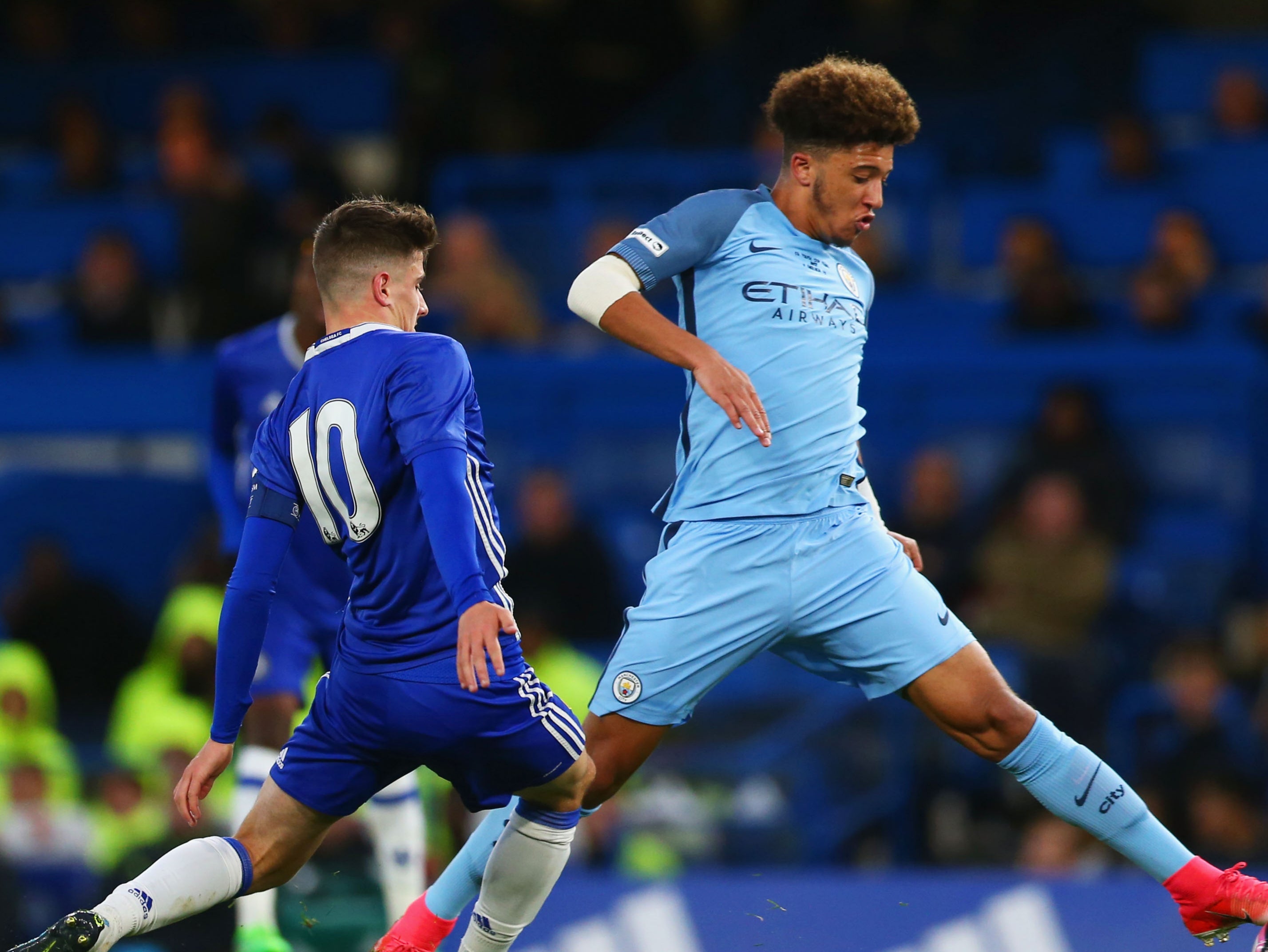 Former Manchester City youngster Jadon Sancho