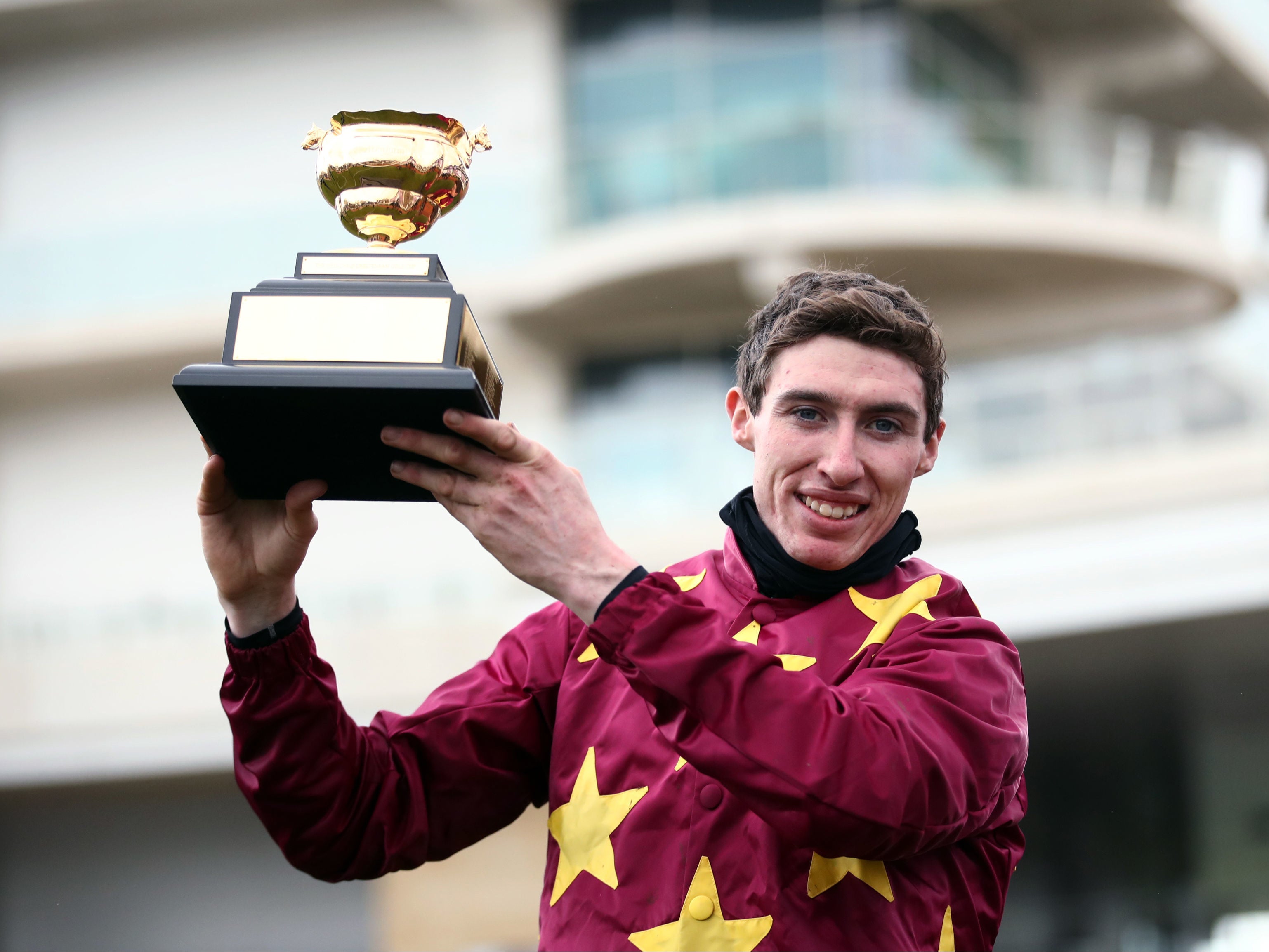 Jack Kennedy after winning the Cheltenham Gold Cup