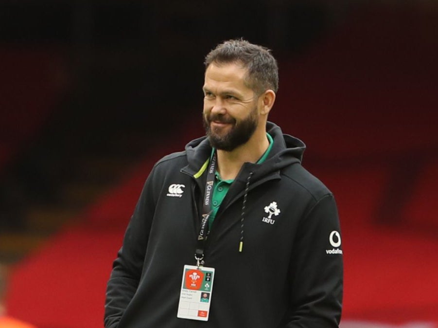 Ireland coach Andy Farrell