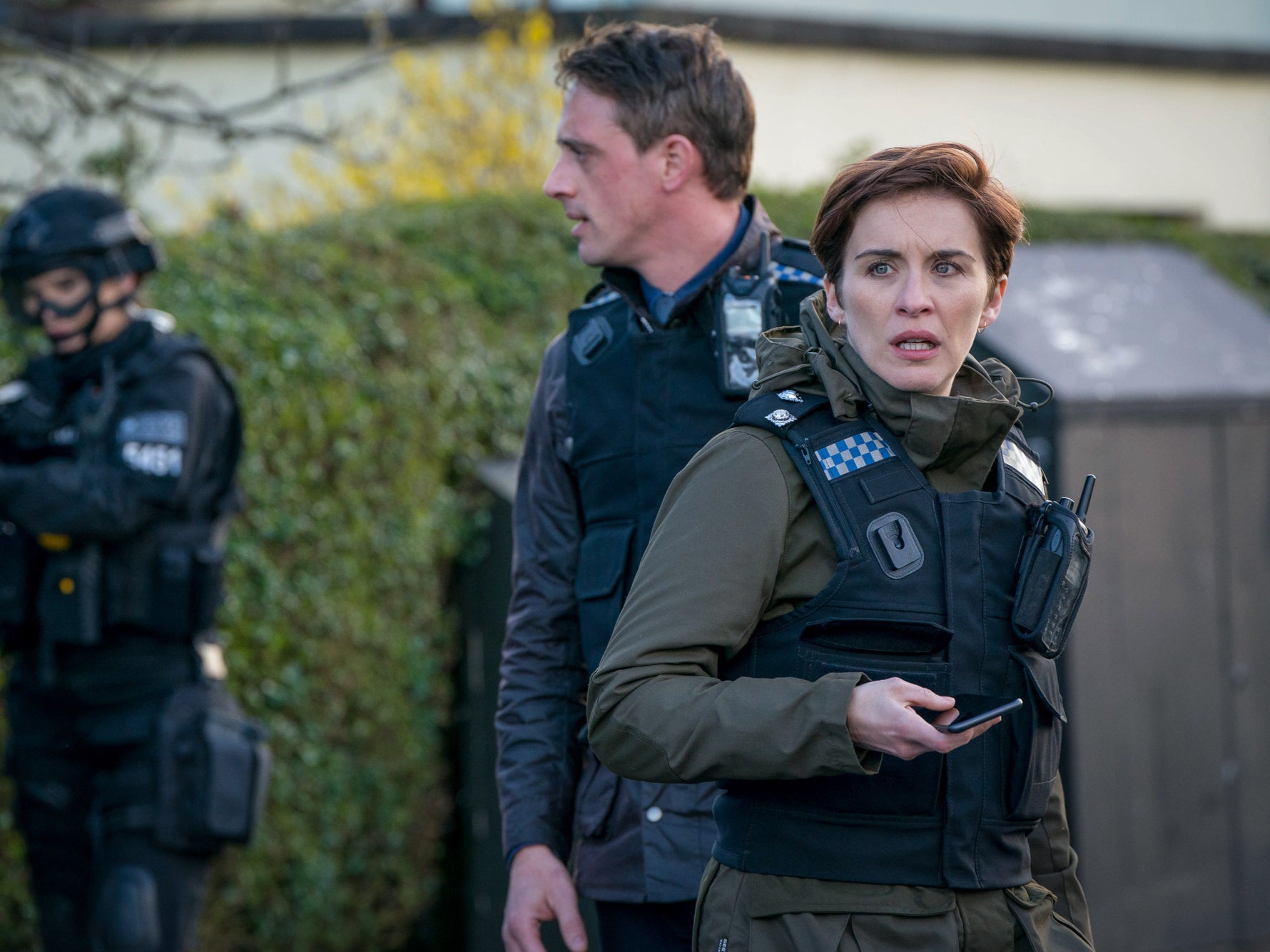 McClure as Kate Fleming in Line of Duty
