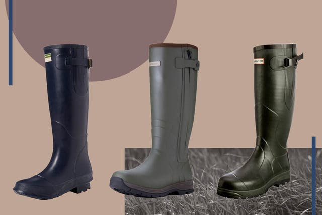 <p>They’re all 100 per cent waterproof, but wellies also need to be comfortable and easy to wear</p>