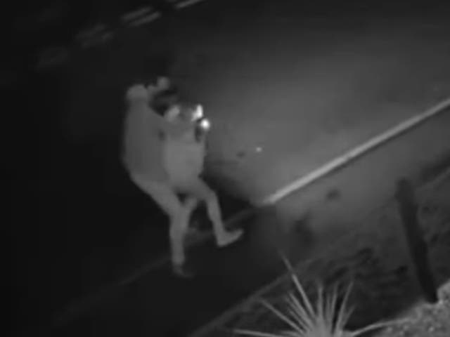 Banfield got Ms Homer in a headlock