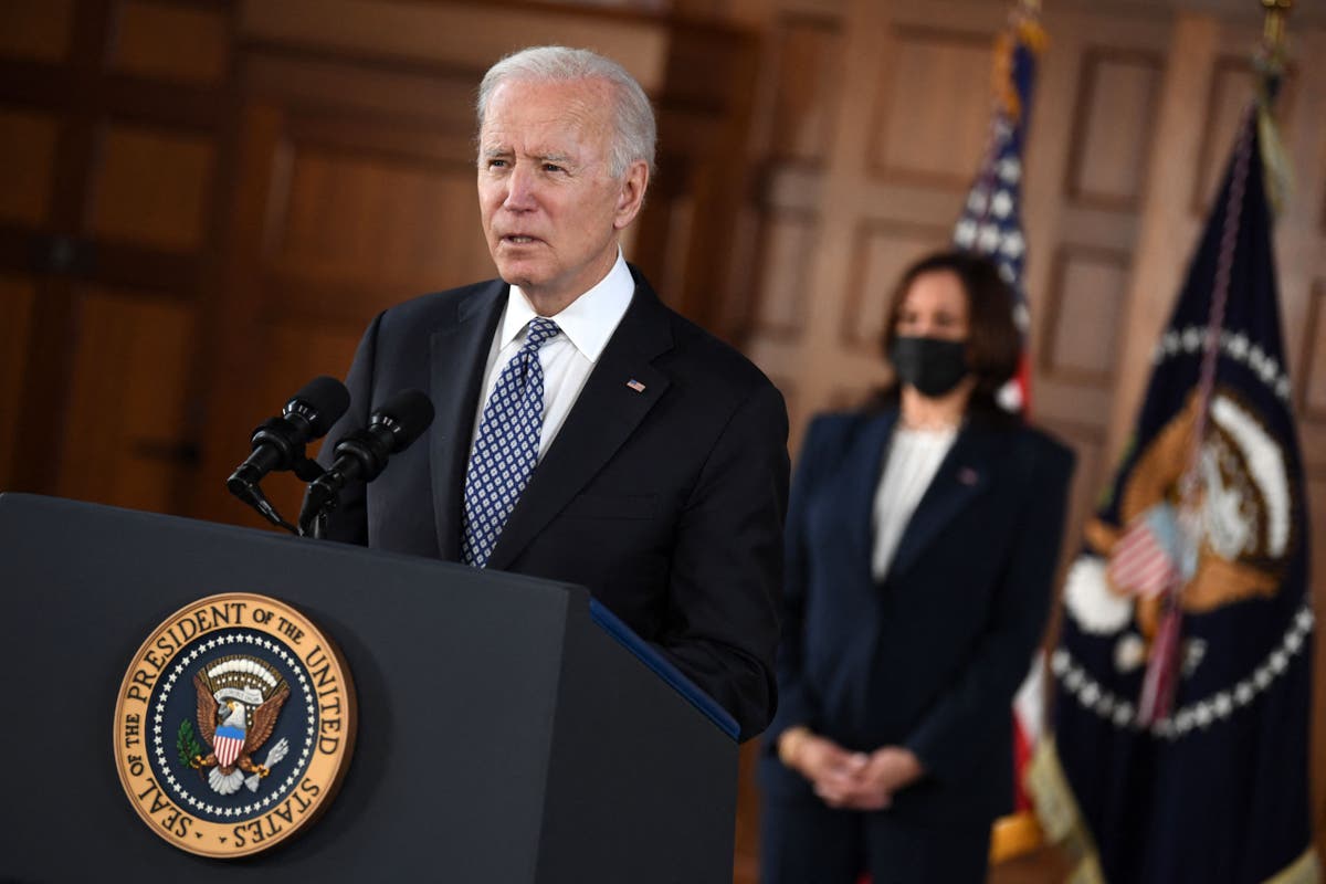 Joe Biden news &ndash; live: Harris to lead border crisis response as president set to give first press conference