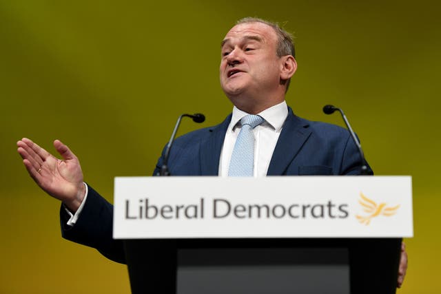 Ed Davey will announce a raft of eye-catching policies at the Lib Dems’ spring conference