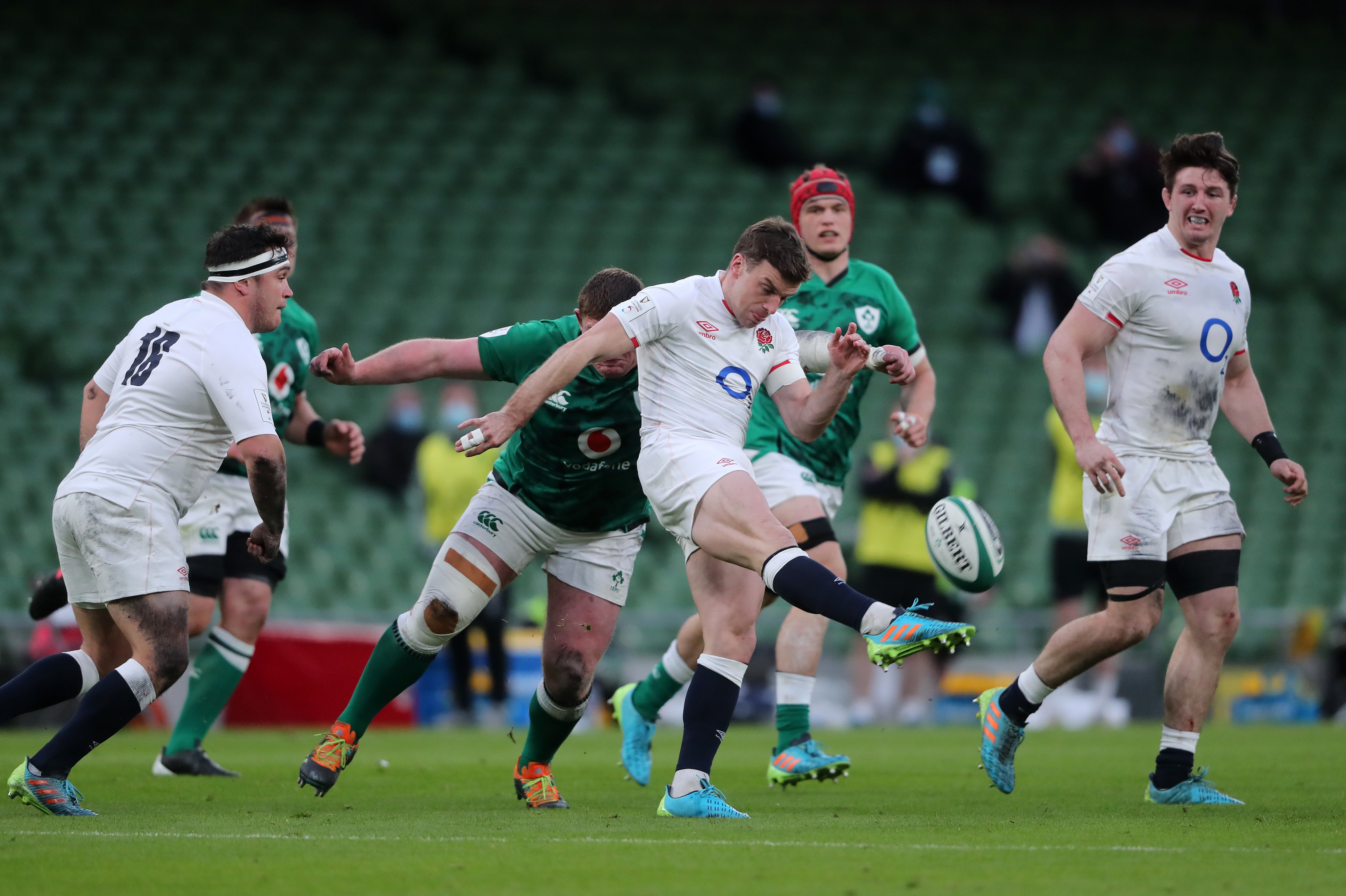 George Ford was taken off early in the second half