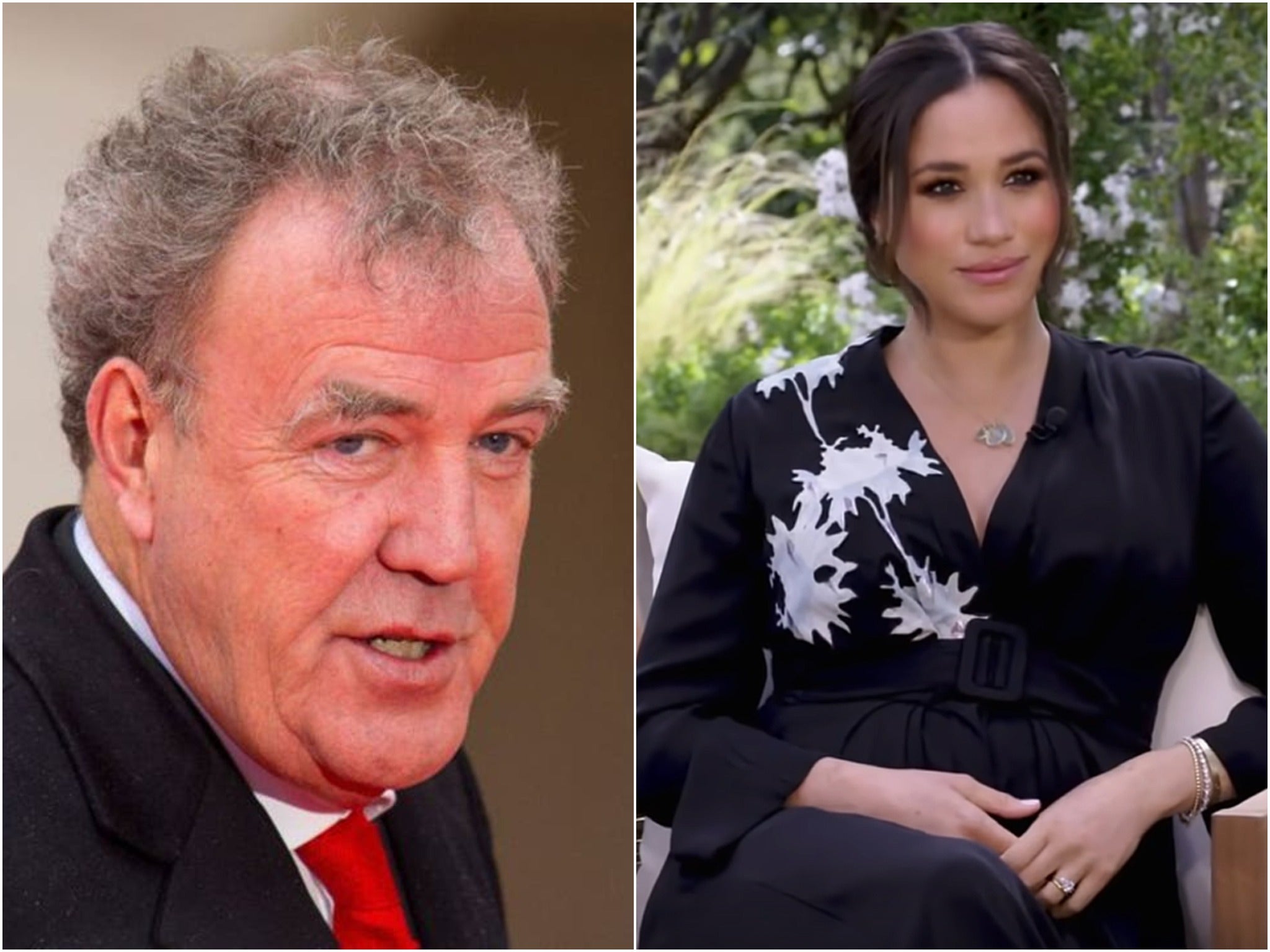 Jeremy Clarkson and Meghan Markle