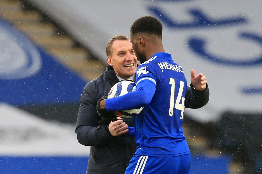 Rodgers is delighted with Iheanacho’s recent form