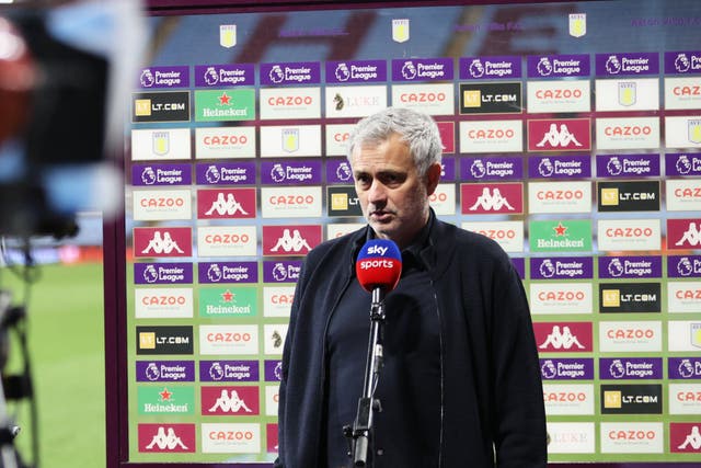 Tottenham coach Jose Mourinho