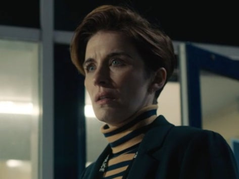 Kate Fleming (Vicky McClure) is confused by Steve Arnott’s choice of signal in ‘Line of Duty’