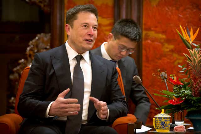 <p>Elon Musk is the second richest person in the United States</p>