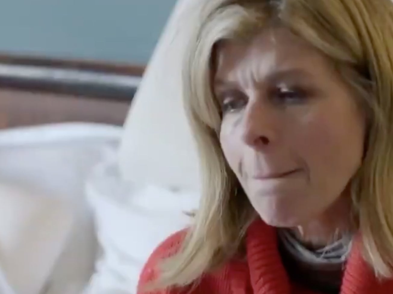 Kate Garraway in the ITV documentary, Finding Derek