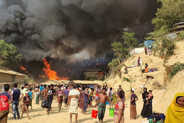 Bangladesh Rohingya Camp