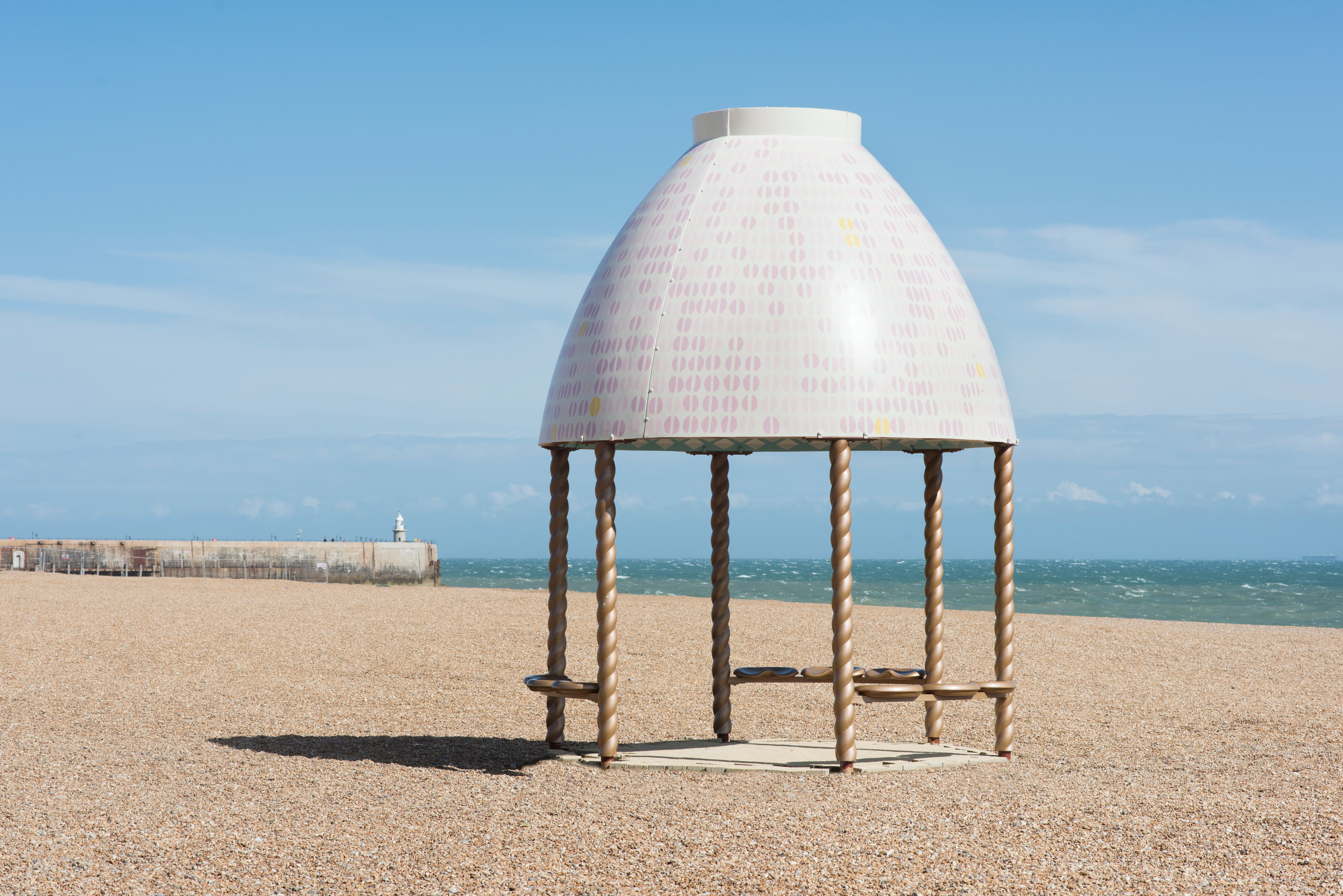 The ‘jelly mould’ pagoda is now a Folkestone landmark