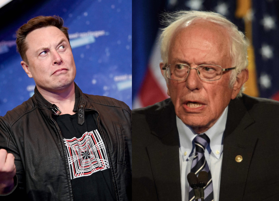 Elon Musk And Bernie Sanders Are Arguing Over How Much Money Should Be Spent In Space Indy100 4564