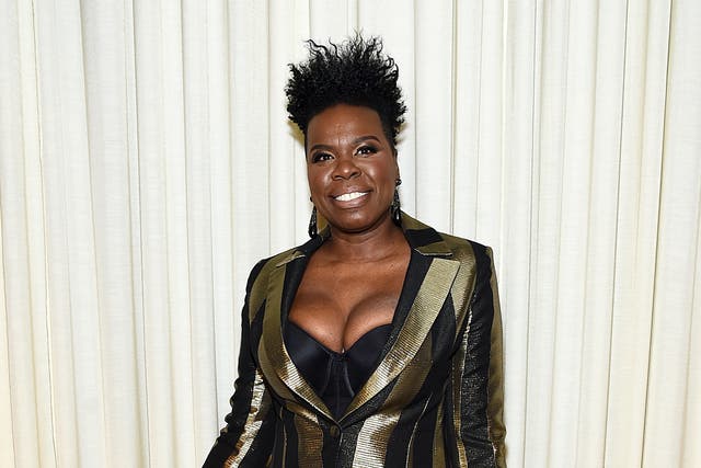 Leslie Jones attends a Christian Siriano fashion show on 6 February 2020 in New York City