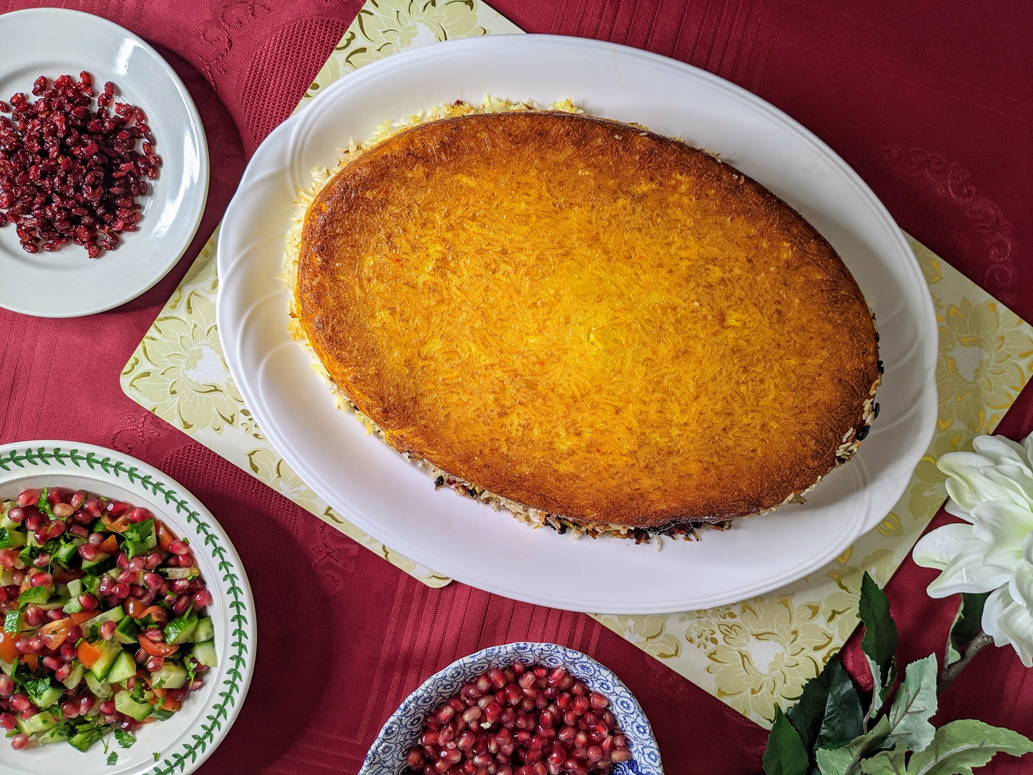 Rice is one of the highlights on any Persian menu