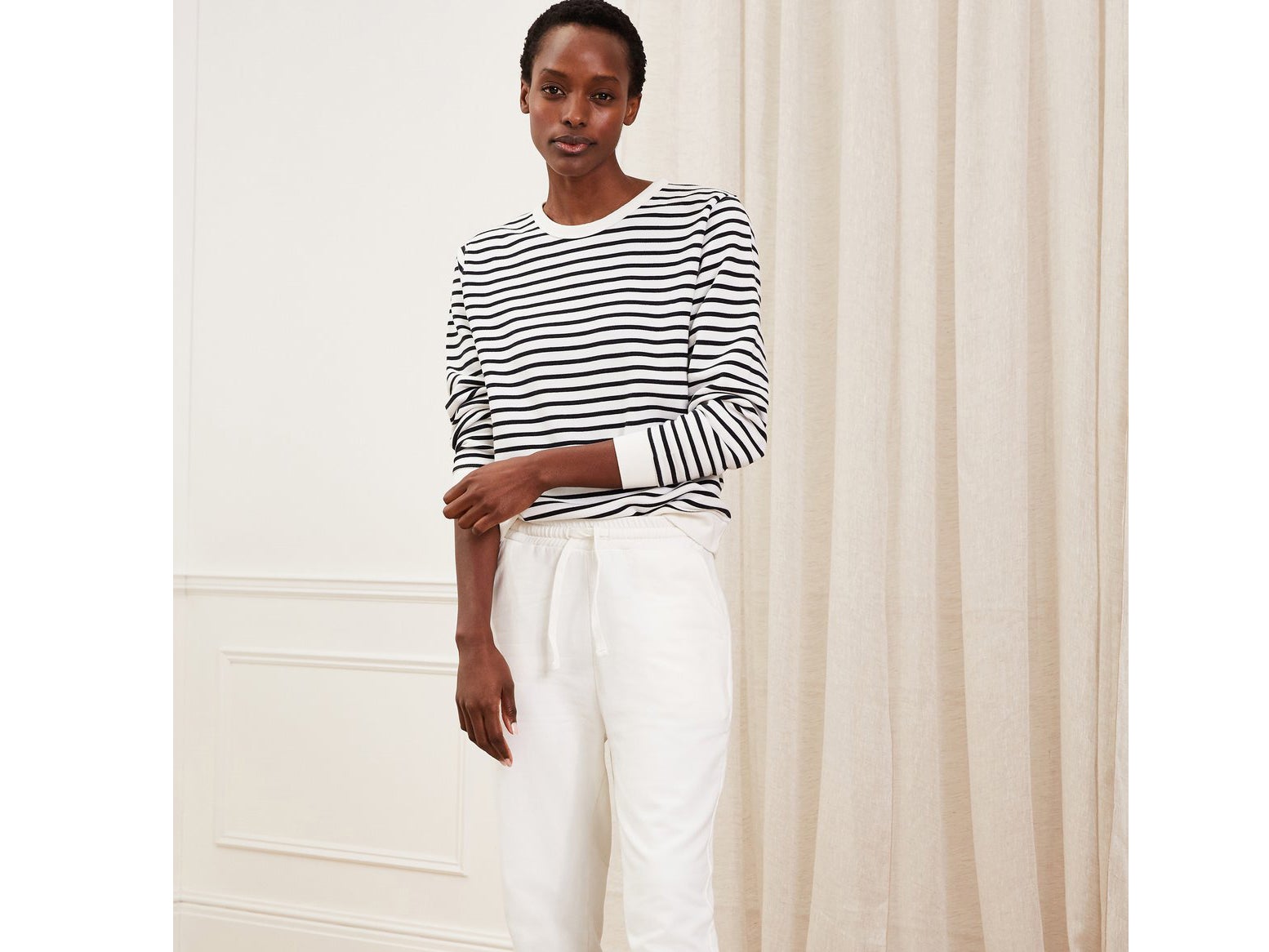 striped tops womens