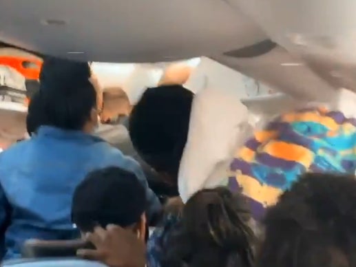 The fight broke out on an American Airlines flight