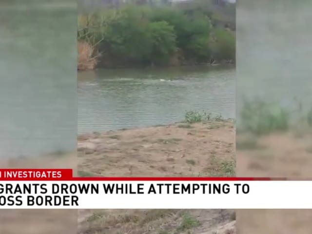<p>Video from Laredo, Texas. fisherman Jesús Vargas, of migrants drowning at border </p>