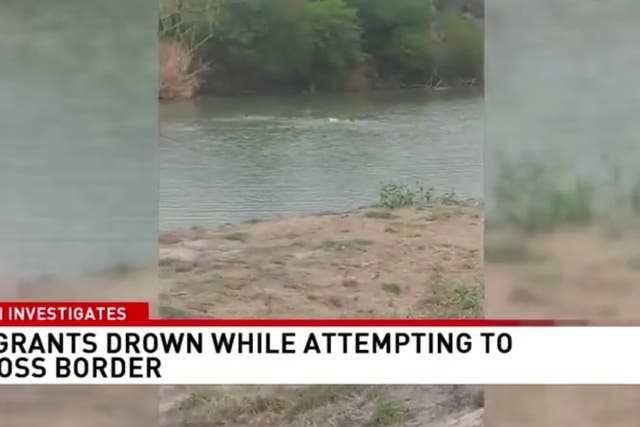 <p>Video from Laredo, Texas. fisherman Jesús Vargas, of migrants drowning at border </p>