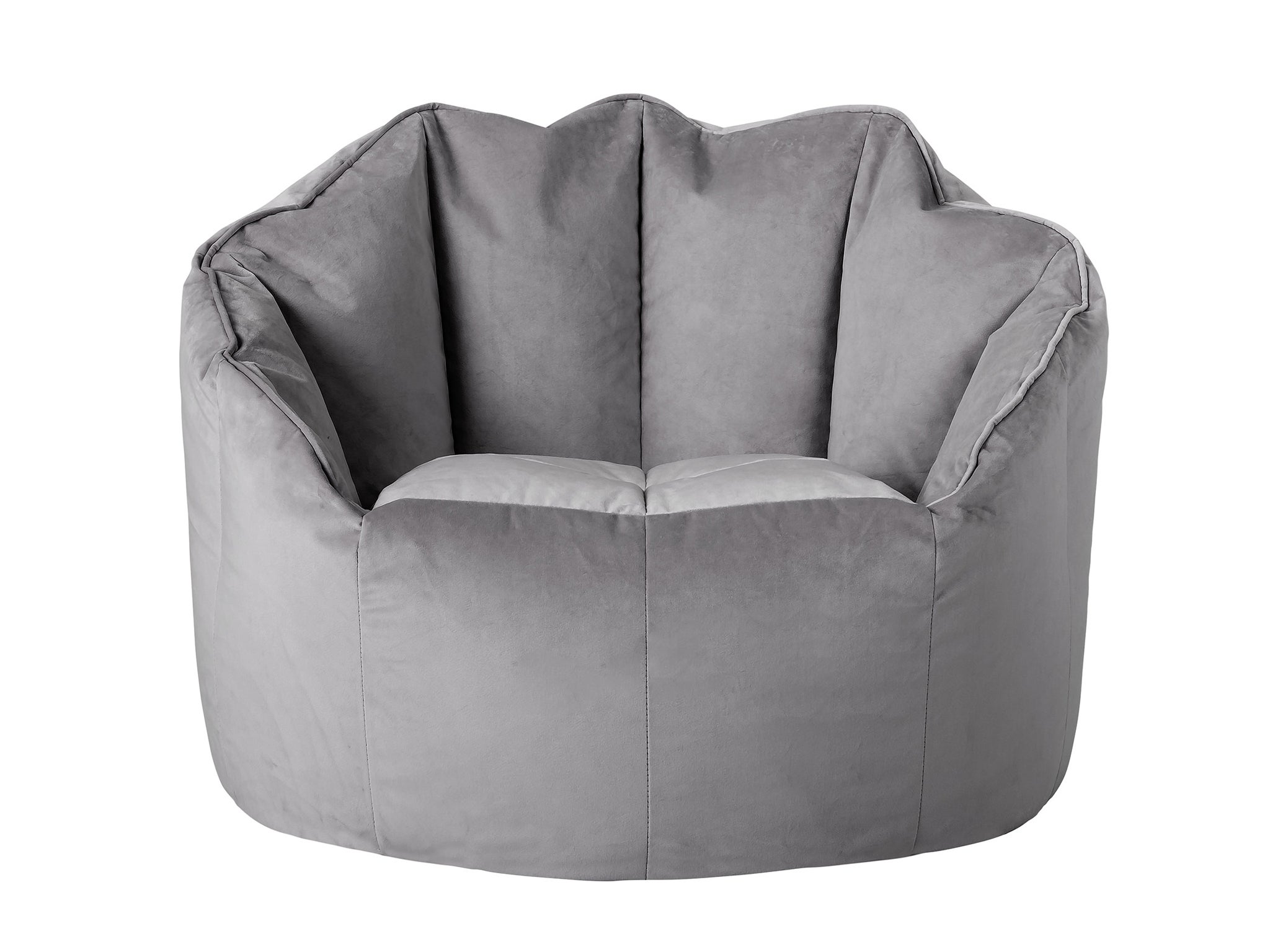 Share more than 137 grey bean bag sofa super hot