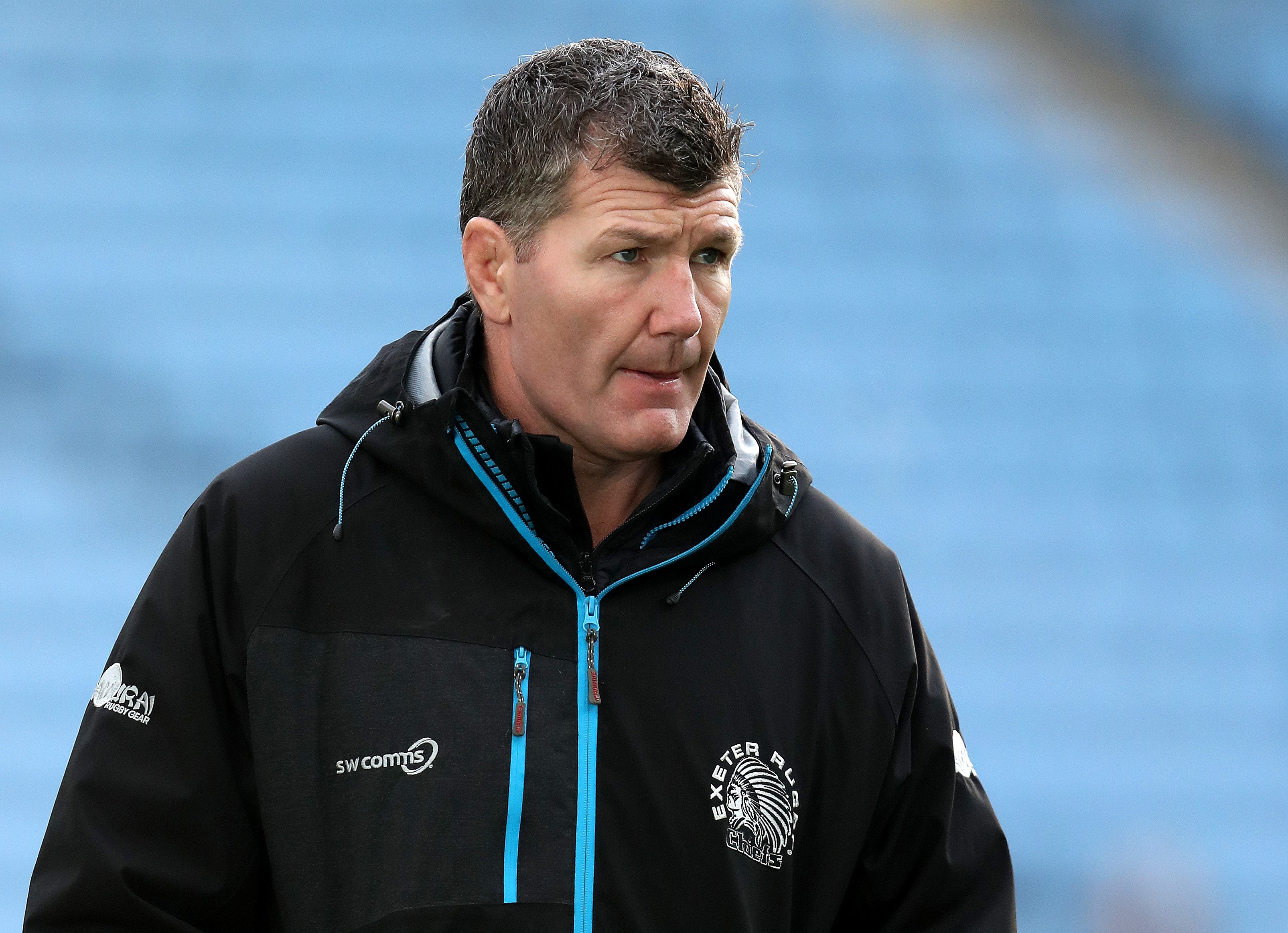 Exeter Chiefs’ director of rugby Rob Baxter