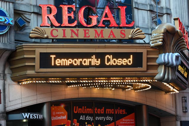 Regal Cinemas Reopening