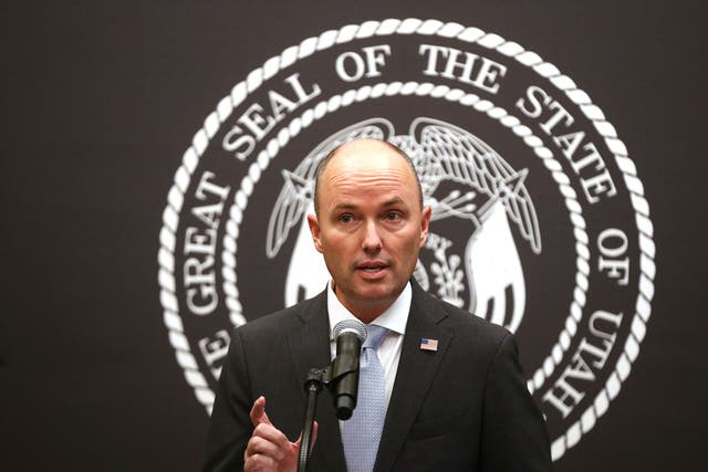 <p>Governor Spencer Cox signed legislation on Tuesday requiring that phones and tablets block pornography</p>