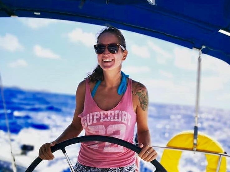 Southampton resident Sarm Heslop, 41, “disappeared” on 7 March , when she was sailing with her boyfriend, Ryan Bane, on his catamaran