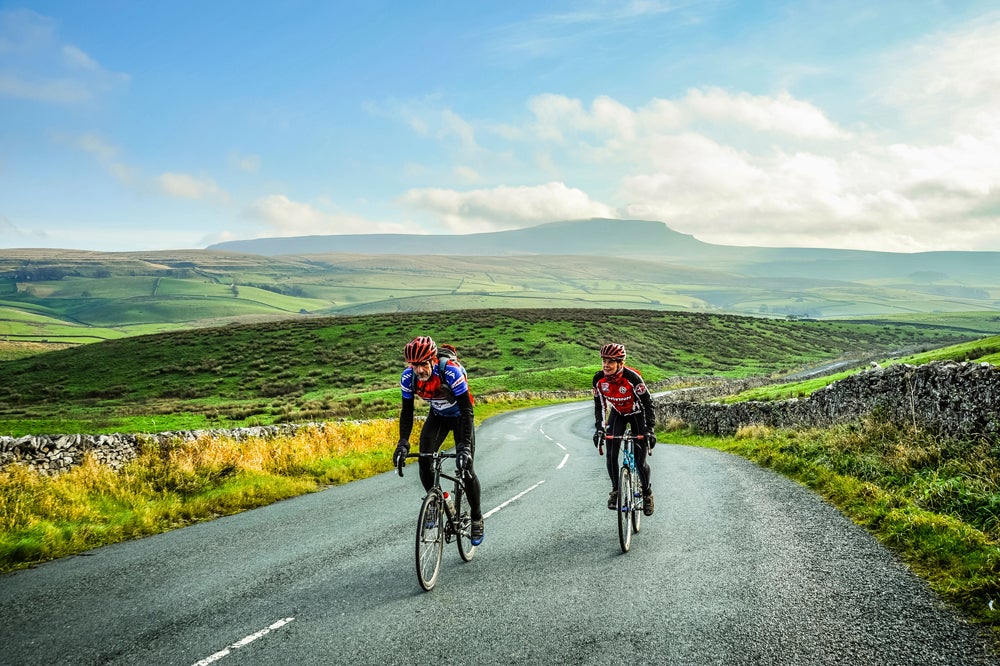 Road cycling in Yorkshire (Alamy/PA)
