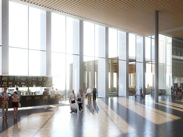 Artist’s impression of new Leeds Bradford Airport terminal