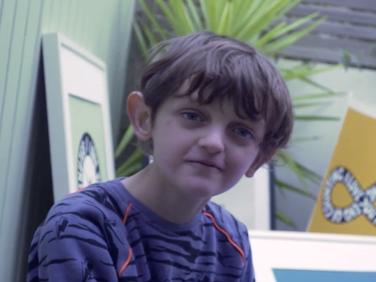 Autistic boy&rsquo;s poetic quotes about lockdown are turned into art