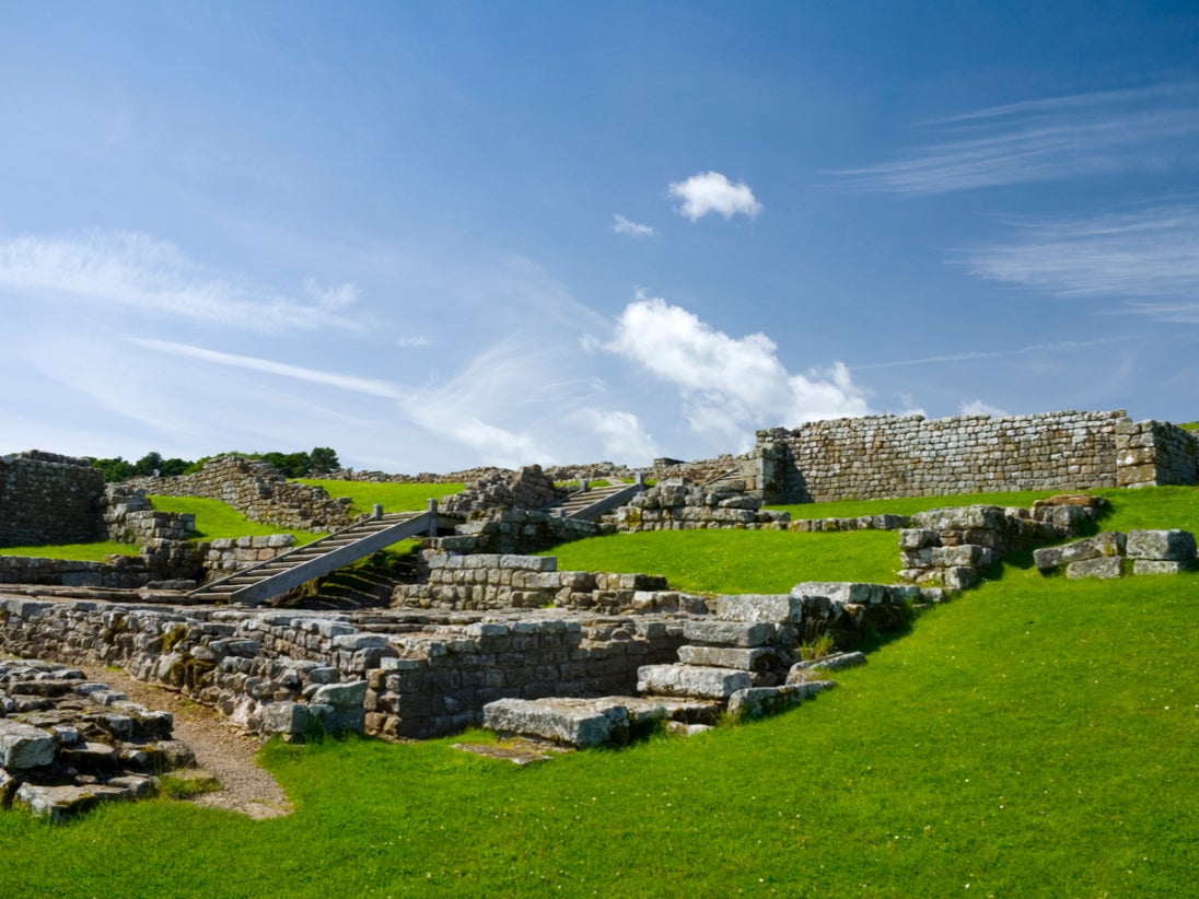 English Heritage is opening some of its outdoor spaces on 29 March, such as Housesteads Roman fort