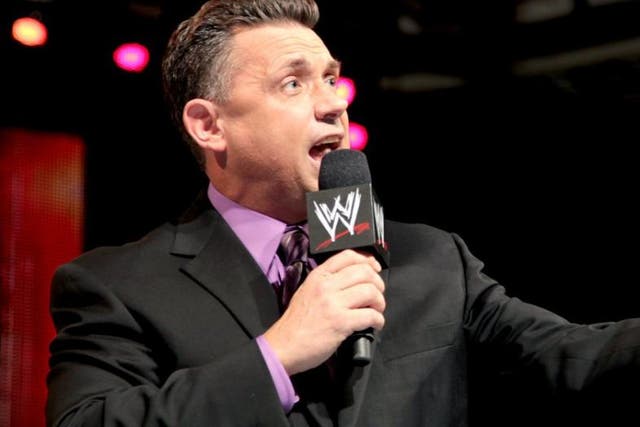 <p>Michael Cole has been with WWE for over 25 years</p>
